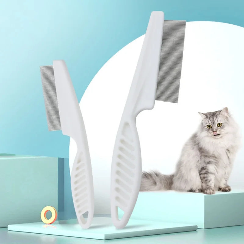 Peine para pulgas de acero inoxidable